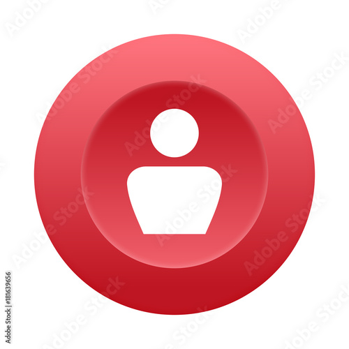 Runder 3D Button - Profil