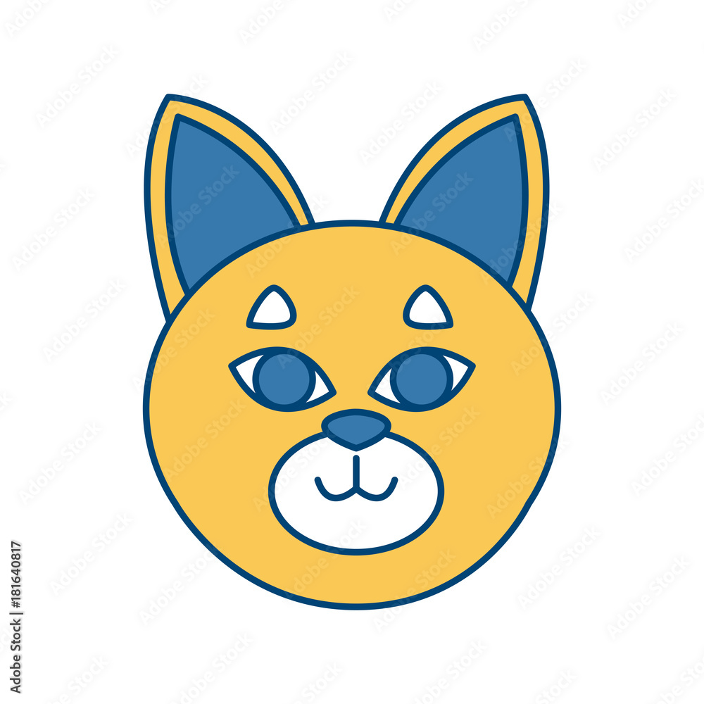 Cat head cartoon icon vector illustration graphic design Cat head cartoon icon vector illustration graphic design