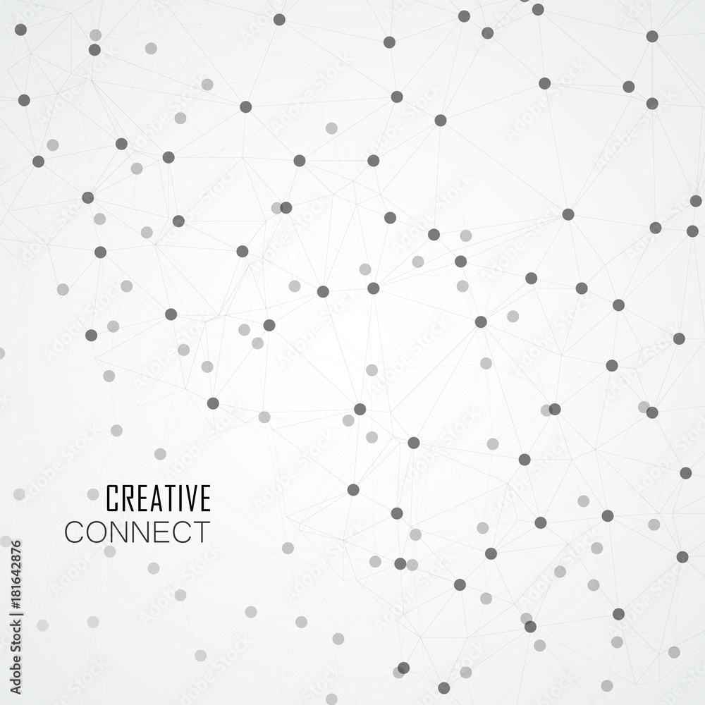 Abstract connection design and technology bacground Abstract connection design and technology bacground