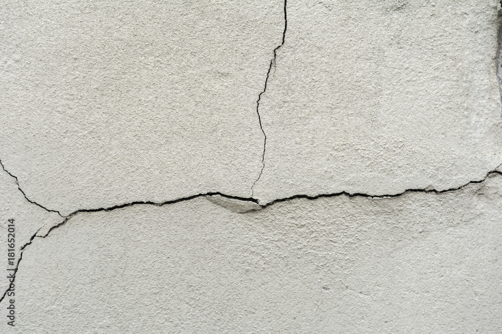 Obraz premium Hausfassade - Beton Wand mit risse