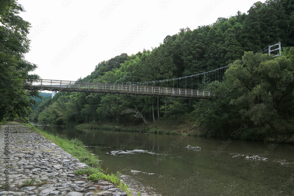 愛媛県内子町　からり橋