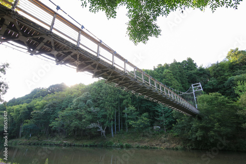 愛媛県内子町　からり橋 photo