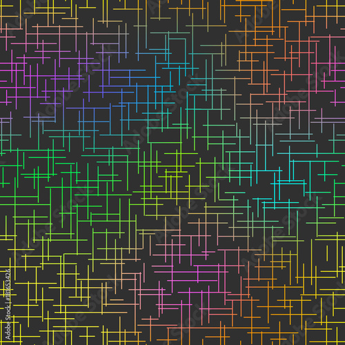 Seamless pattern with cross lines