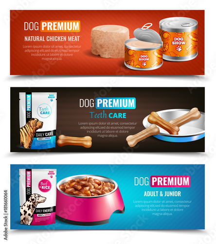 Puppy Chow Horizontal Banners