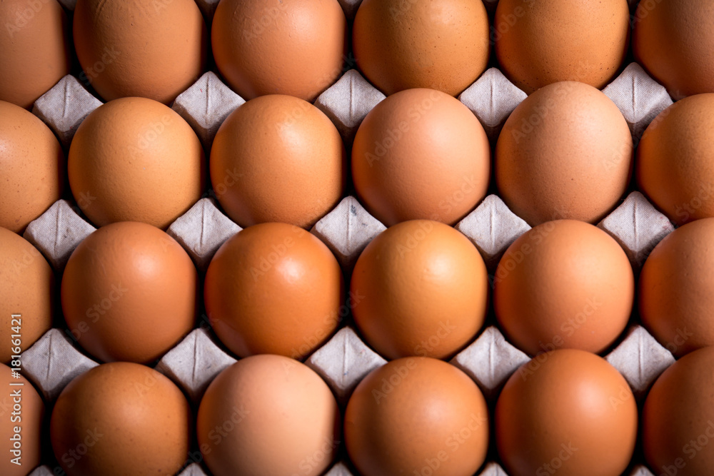 Soft focus Fresh organic panel eggs on sackcloth Soft focus Fresh organic panel eggs on sackcloth