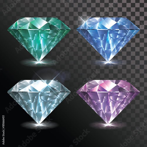 Set of vector diamonds