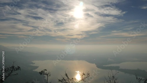 Panorama del lago di Annone