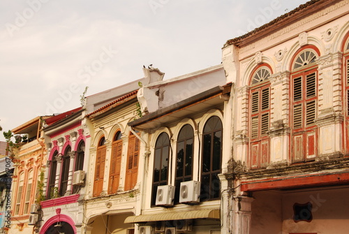 Architecture typique de Georgetown, Penang, Malaisie