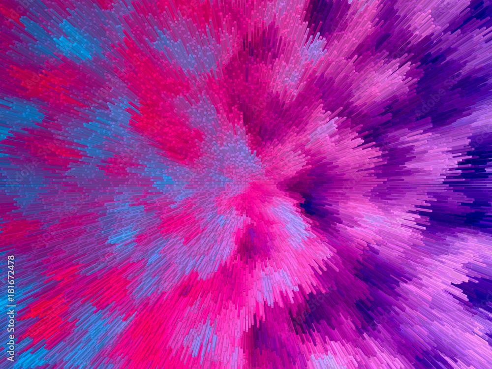 Fototapeta premium a splash of colors of sentiment