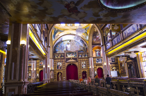Interior of the Coptic Church in Sharma ale Sheikh