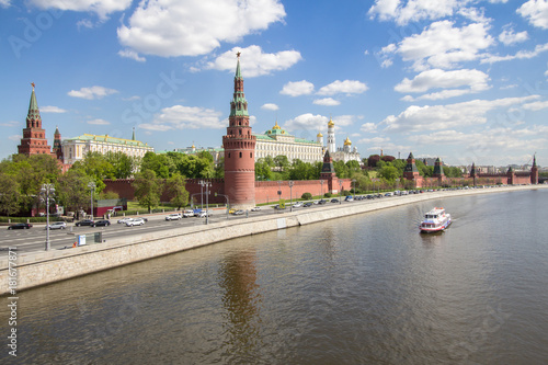 Moscow Kremlin wall, Russia