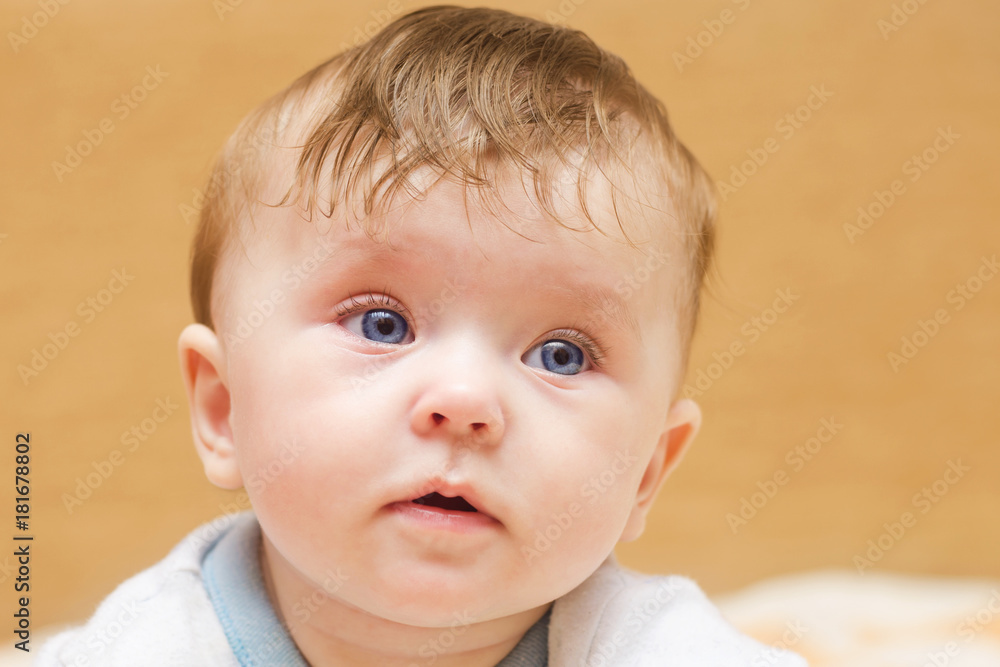 Portrait of one year old child Portrait of one year old child