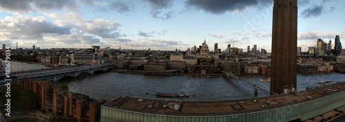 London in the evening
