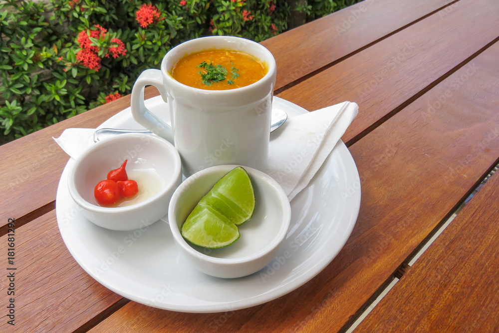 Fish broth with pepper Fish broth with pepper