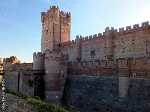 castillo de la mota en medina del campo photo