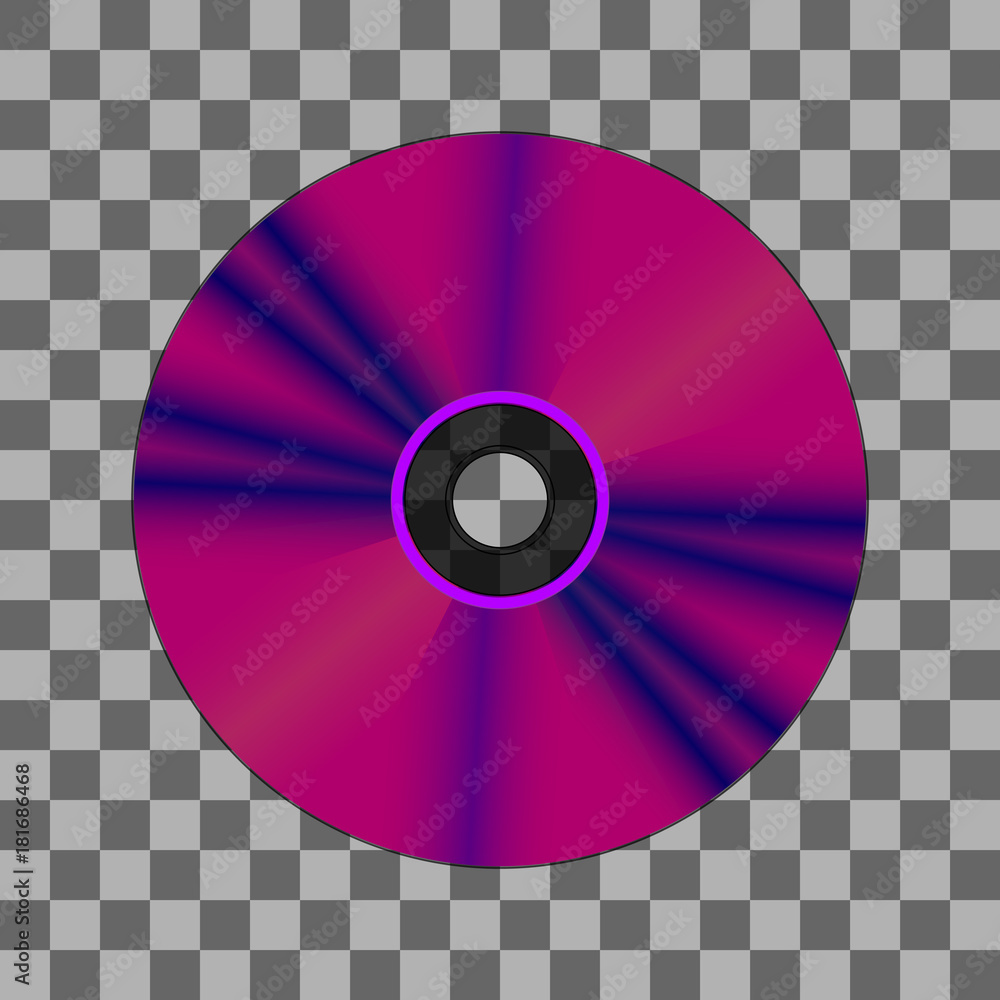 vector illustration of CD or DVD. CD or DVD for your content. vector illustration of CD or DVD. CD or DVD for your content.