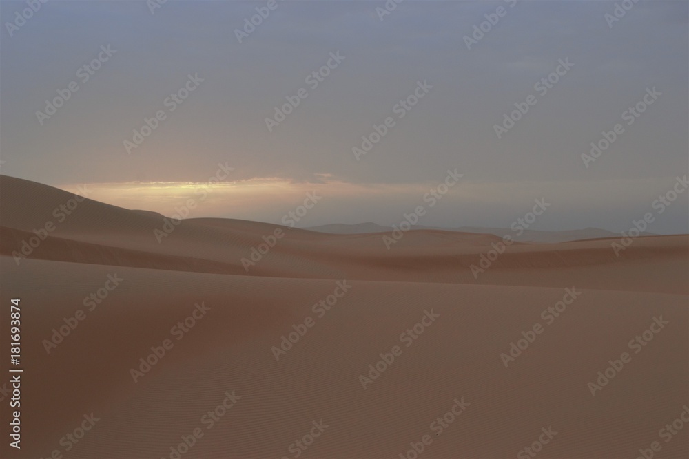 sunrise in the Liwa desert, UAE travel sunrise in the Liwa desert, UAE travel