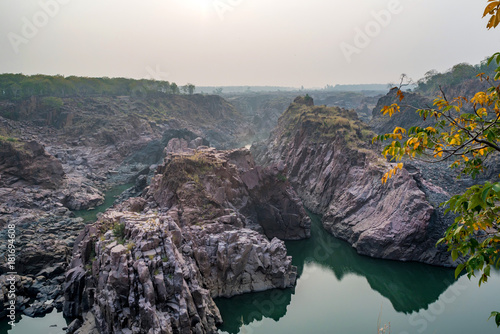 Beautiful Indian landscape with Raneh fall photo