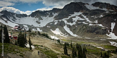 climb whistler mountain at summer