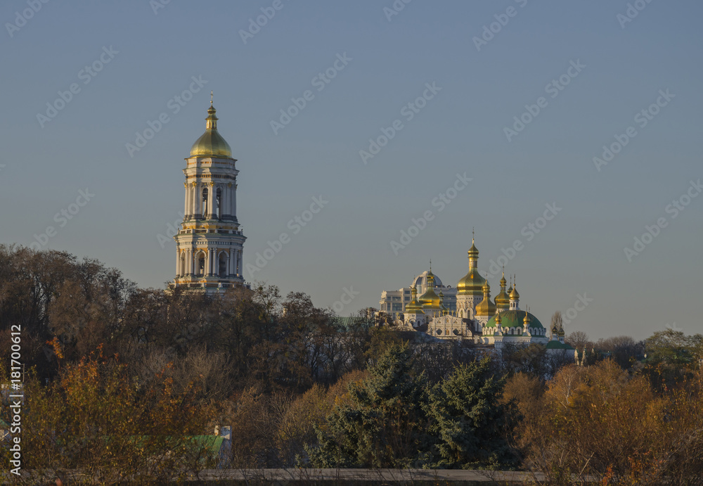 Orthodox monastery on the slope