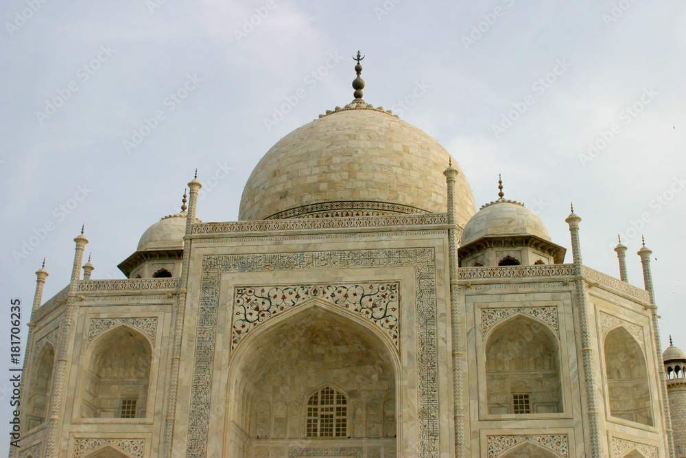India. Taj Mahal Templos y mausoleo de Agra  en India (Asia)