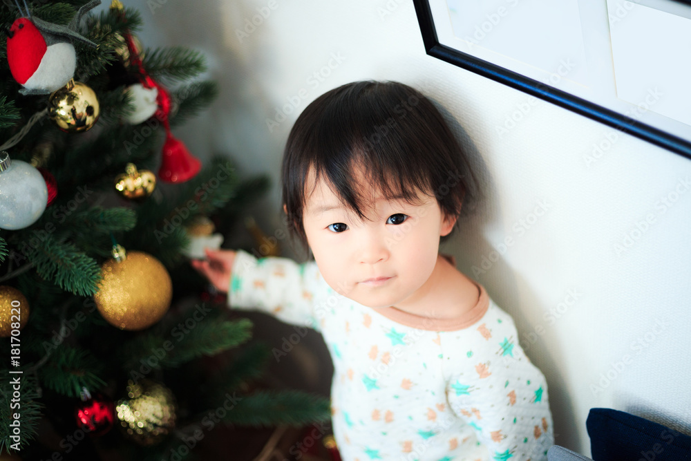 かわいい子供,クリスマスイメージ かわいい子供,クリスマスイメージ