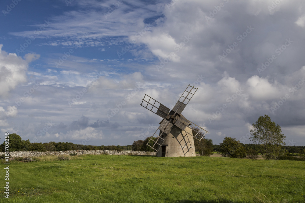 A traditional agricultural landscape of Gotland 