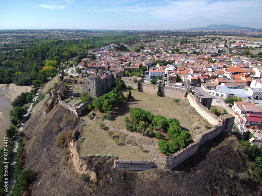 Escalona pueblo de Toledo ( Castilla la Mancha, España)