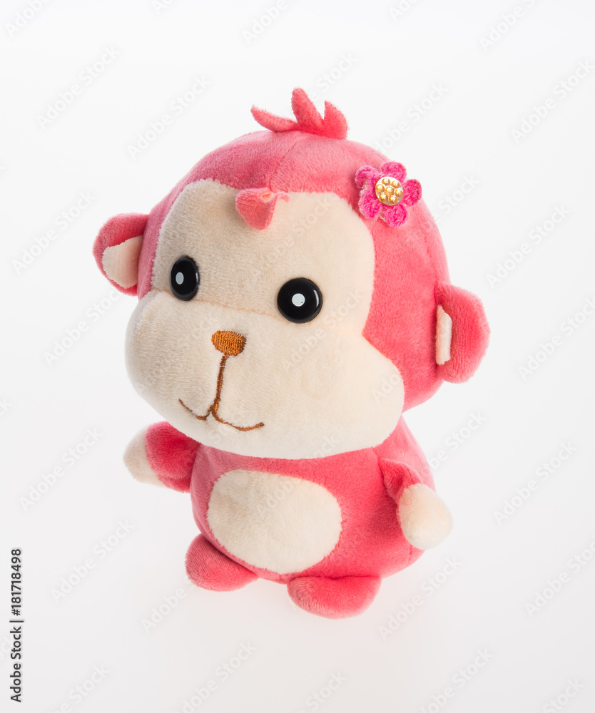 toy or monkey soft toy on the background. toy or monkey soft toy on the background.