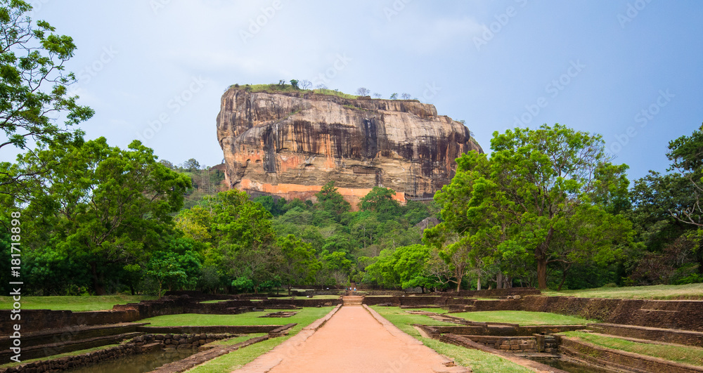 Sigiriya or Sinhagiri is an ancient rock fortress located in the northern  Matale District near the town of Dambulla in the Central Province, Sri  Lanka. Stock Photo | Adobe Stock