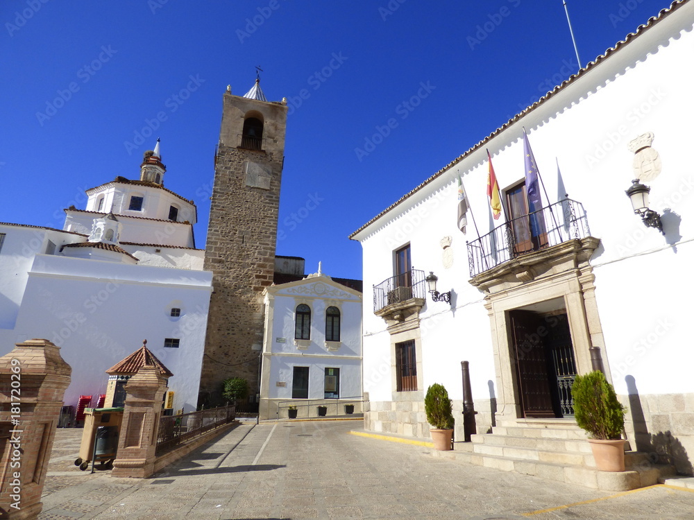 Fregenal de la Sierra, pueblo de Badajoz , Extremadura