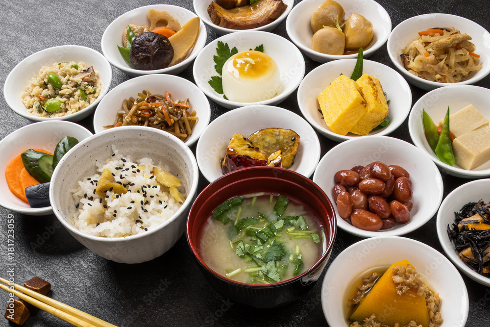 ごはんのおかず Side dishes of rice japanese food ごはんのおかず Side dishes of rice japanese food