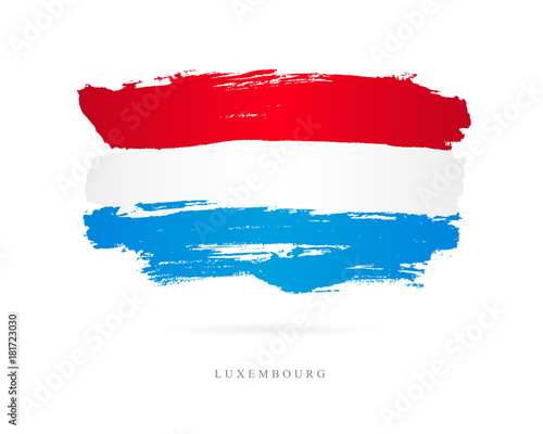 Free Download Flag of Luxembourg. Abstract concept - GFXLoad