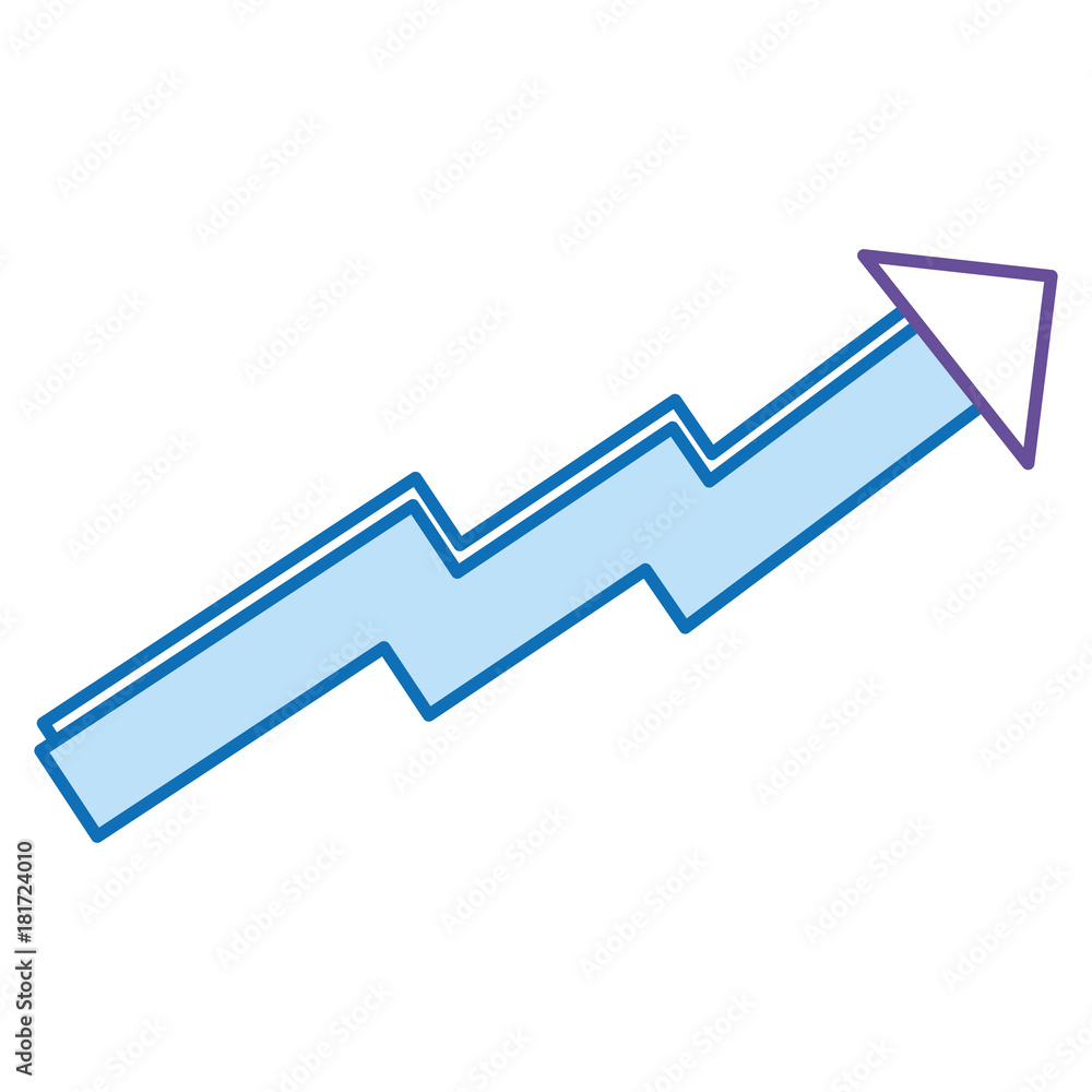 arrow of growth icon vector illustration design arrow of growth icon vector illustration design