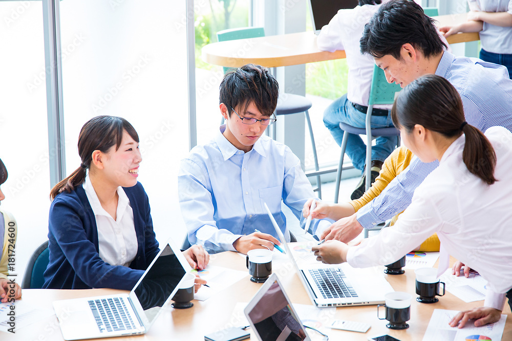 Fototapeta premium 企画会議~ミーティング