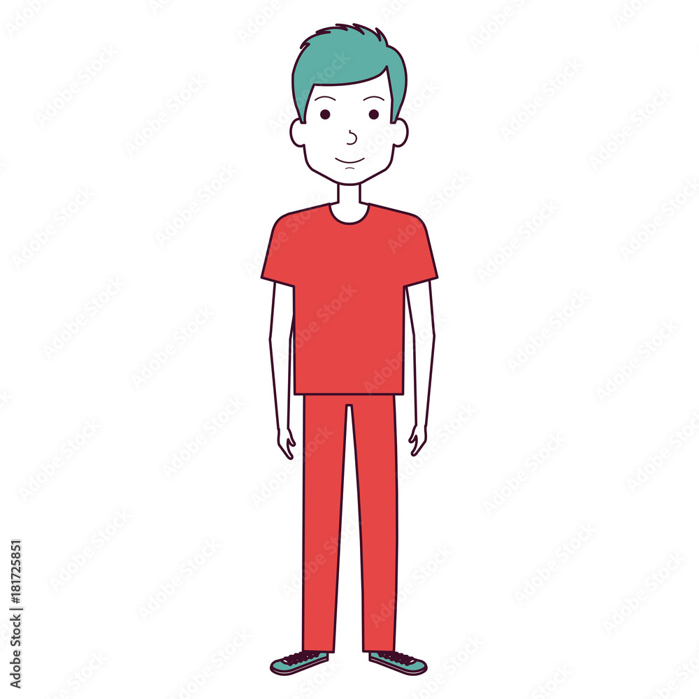 young man avatar character vector illustration design young man avatar character vector illustration design
