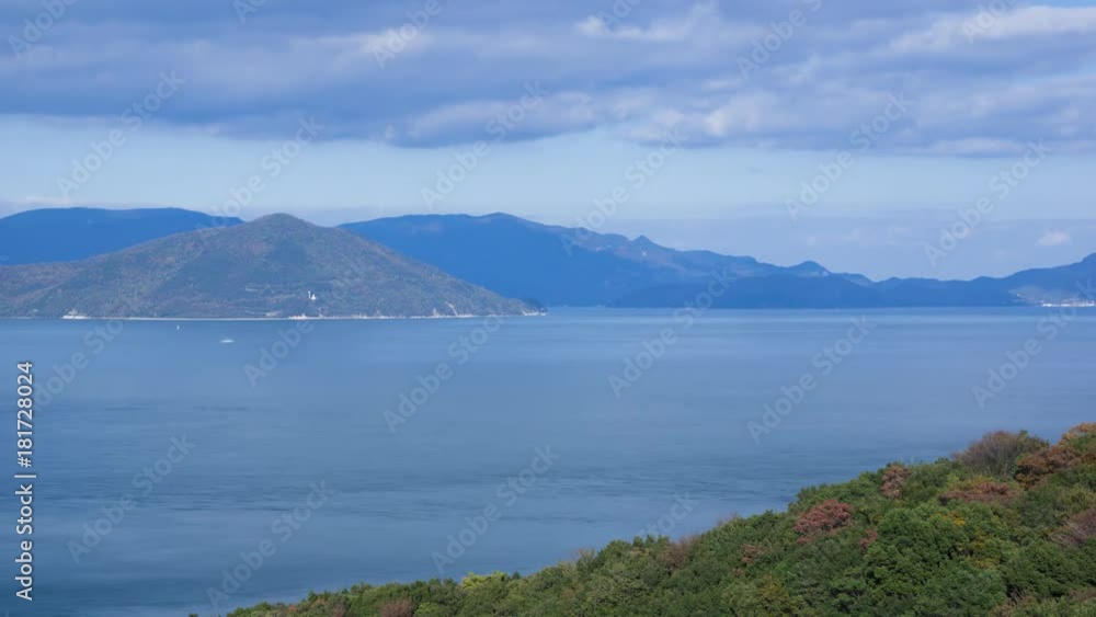晩秋の瀬戸内海 タイムラプス(300倍速) 香川県さぬき市から小豆島方面を撮影 晩秋の瀬戸内海 タイムラプス(300倍速) 香川県さぬき市から小豆島方面を撮影