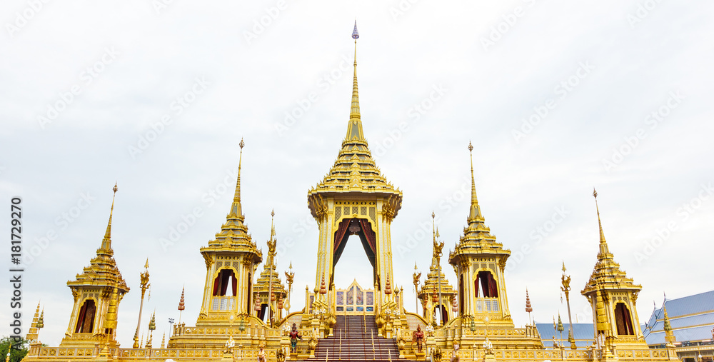 Royal cremation of His Majesty King Bhumibol Adulyadej.
