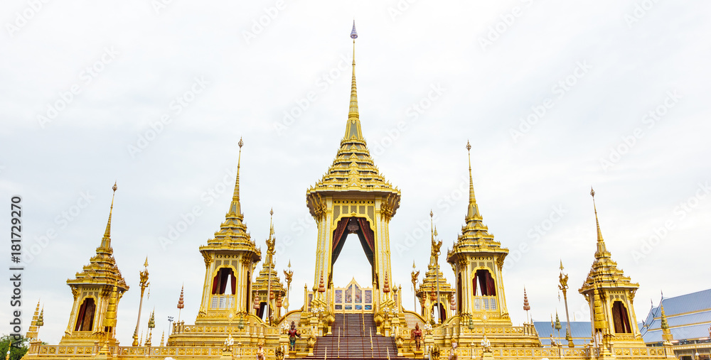 Fototapeta premium Royal cremation of His Majesty King Bhumibol Adulyadej.