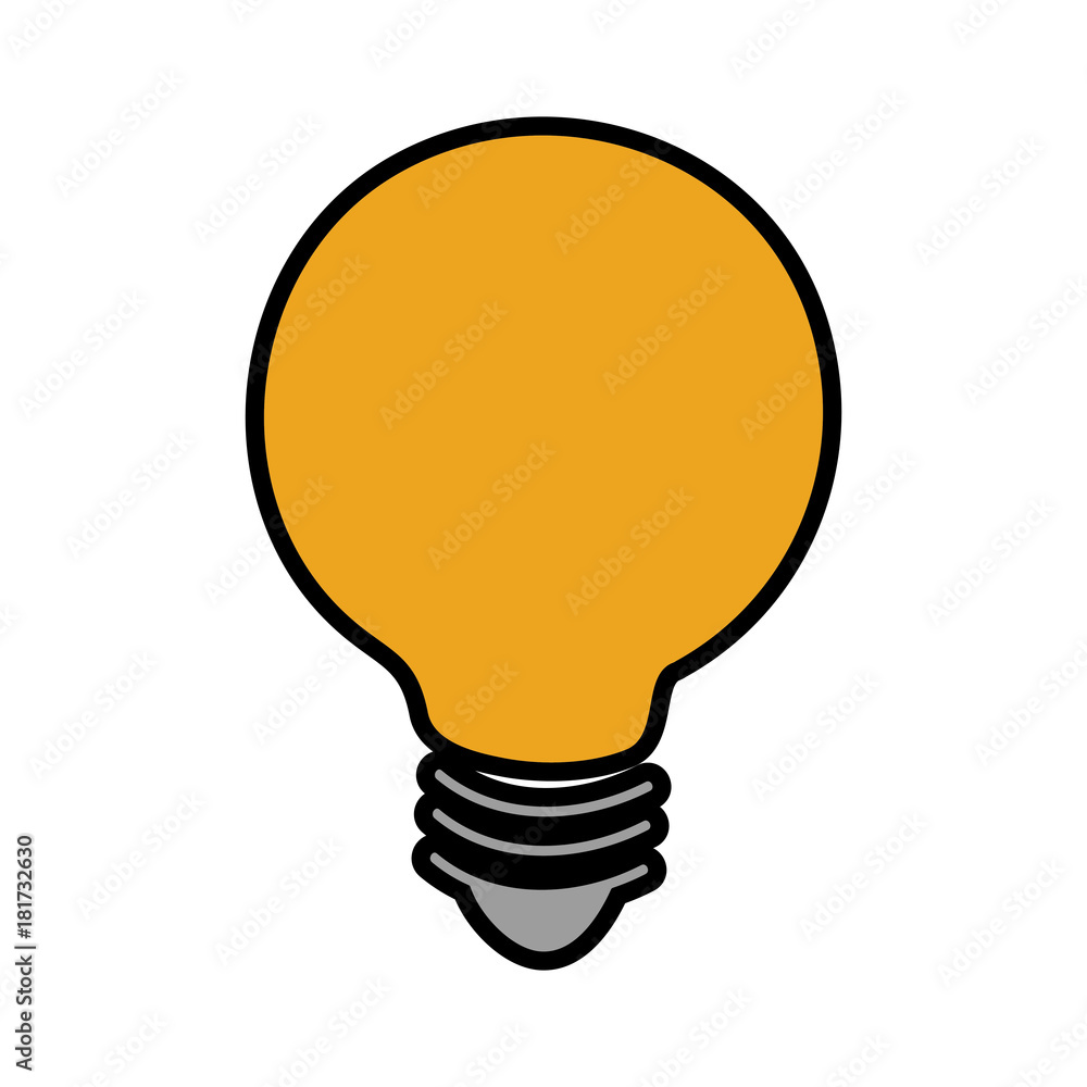 cute yellow bulb cartoon vector graphic design cute yellow bulb cartoon vector graphic design