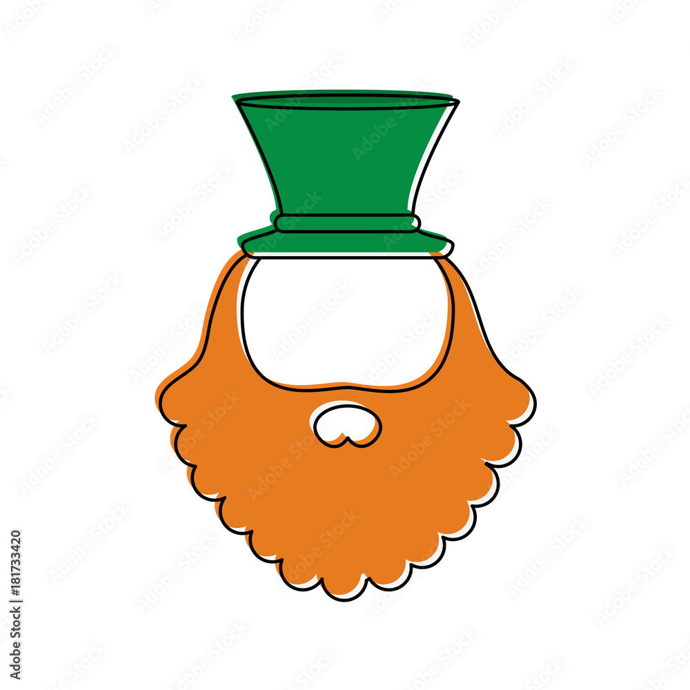 Fototapeta premium saint patricks day related icon image