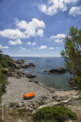 view of the coast of cadaques 