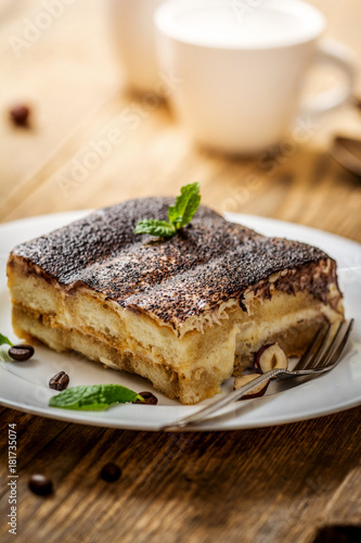 Wallpaper Mural Italian dessert tiramisu Torontodigital.ca