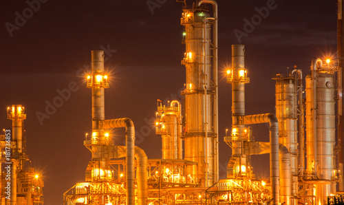 Photography Oil refinery or chemical plant