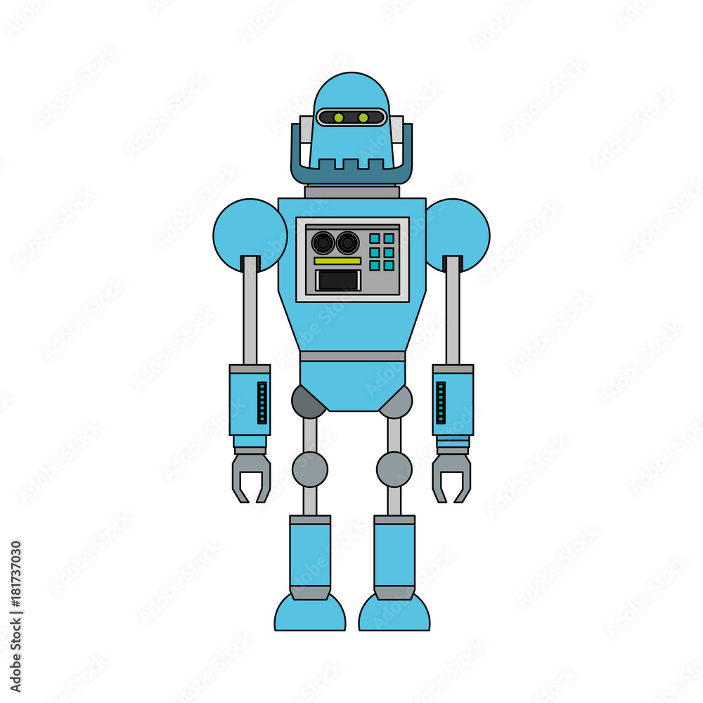 Cute robot cartoon Cute robot cartoon