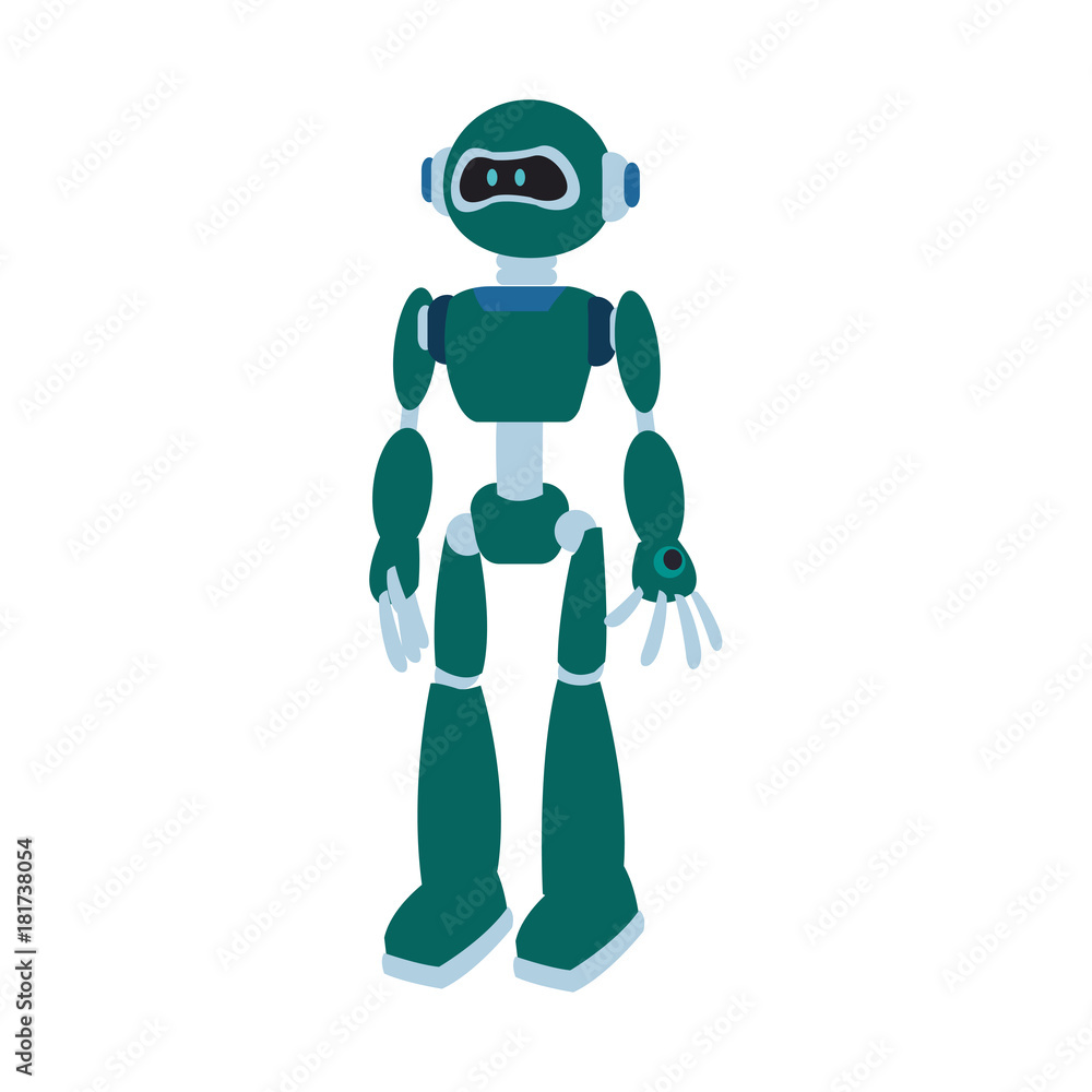 Cute robot cartoon Cute robot cartoon