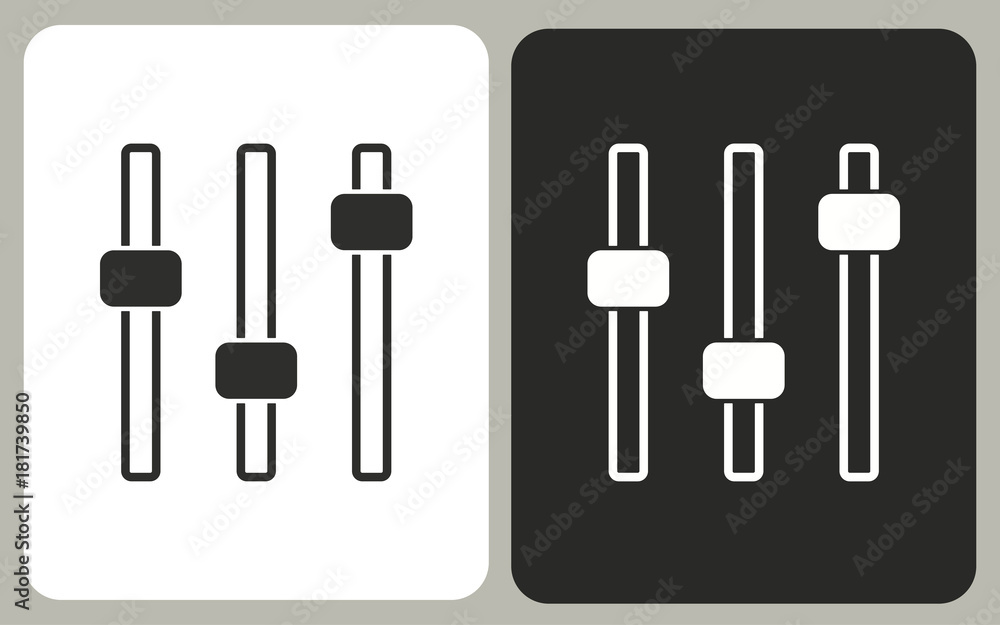 Adjustment - vector icon. Adjustment - vector icon.