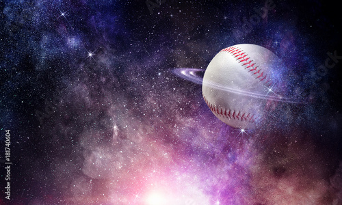 Photography Baseball game concept