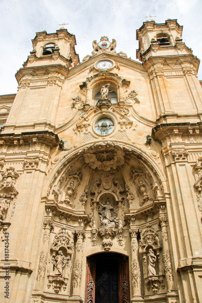 the church of Santa Maria at San Sebastian