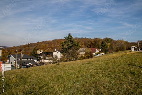 Wien in Herbst von der Jubiläumswarte aus gesehen photo